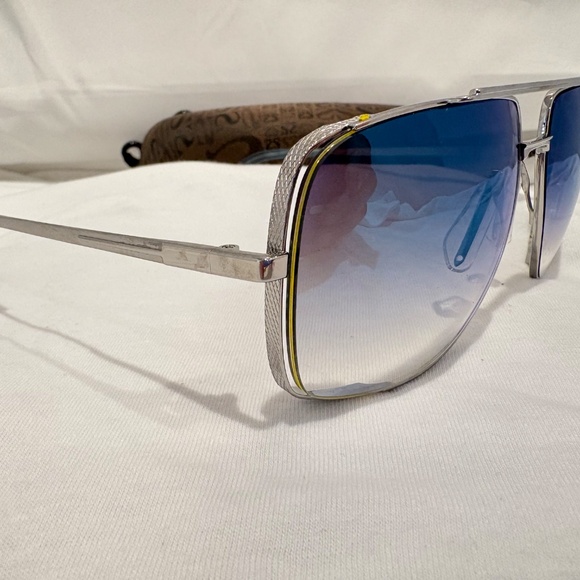 DITA MIDNIGHT SPECIAL DRX-2010-A TITANIUM PALLADIUM BLUE FLASH LENS; 100% AUTH. - Picture 3 of 7